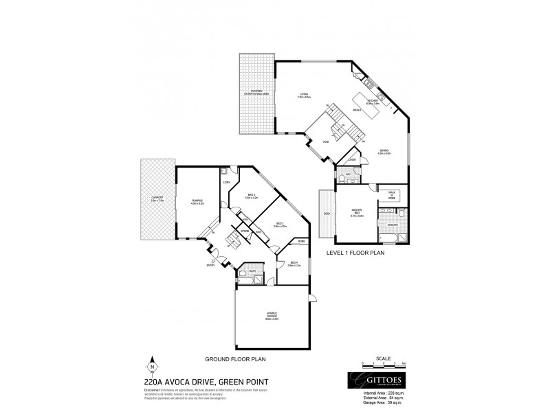 220A Avoca Drive, Green Point NSW 2251 Floorplan