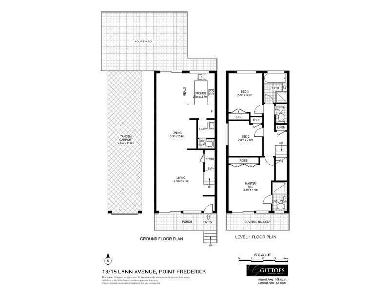 13/15 Lynn Avenue, Point Frederick NSW 2250 Floorplan