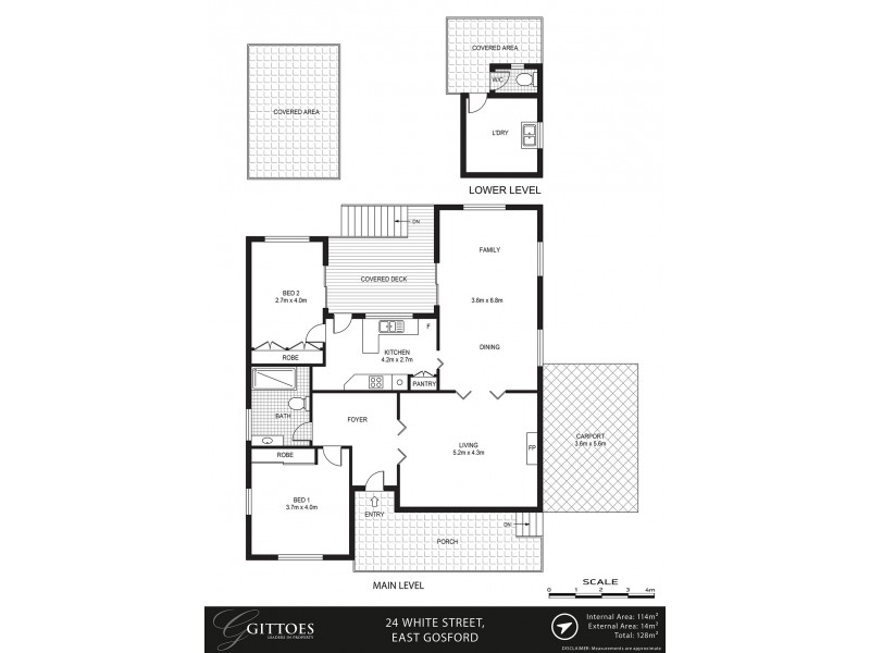 24 White Street, East Gosford NSW 2250 Floorplan
