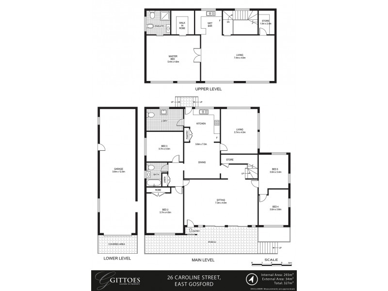26 Caroline Street, East Gosford NSW 2250 Floorplan