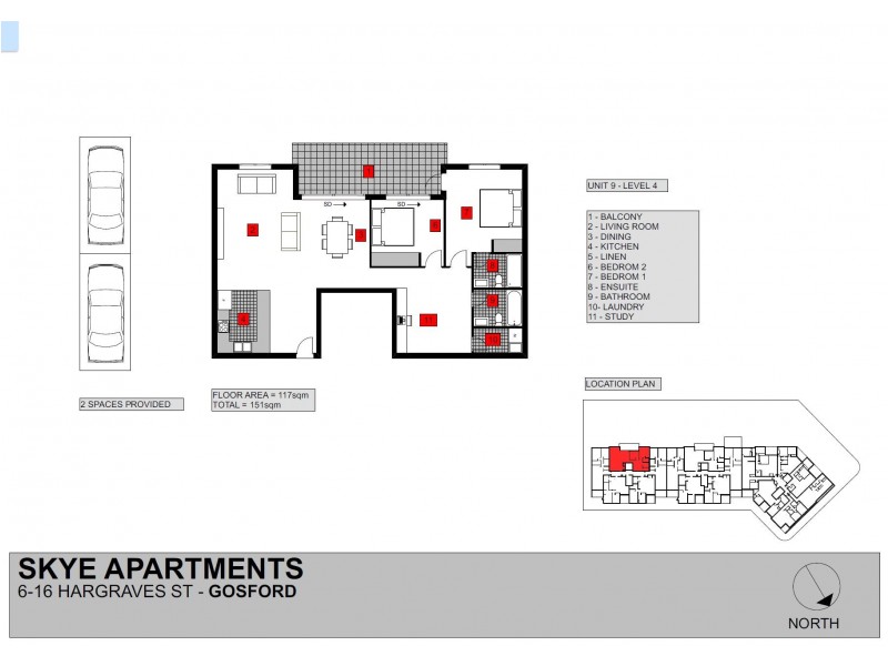9/6-16 Hargraves Street, Gosford NSW 2250 Floorplan