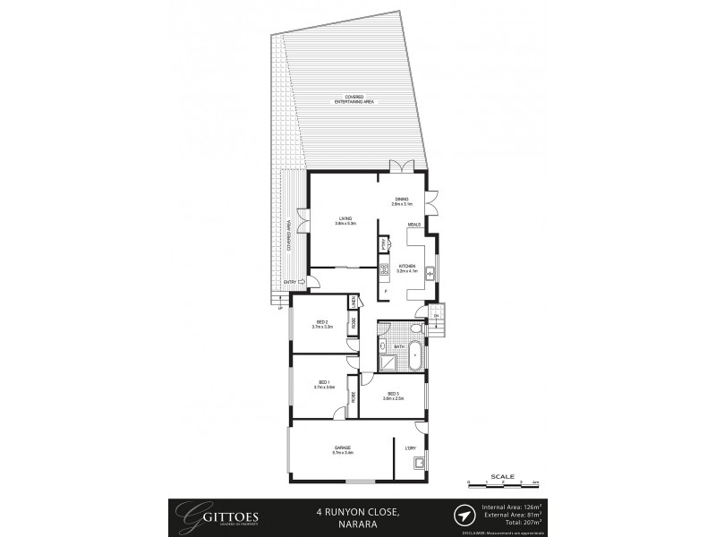 4 Runyon Close, Narara NSW 2250 Floorplan