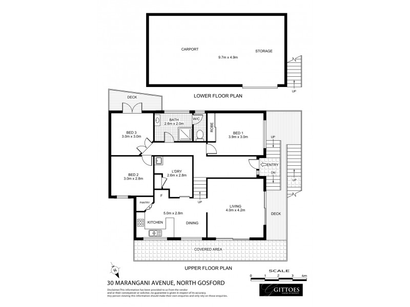30 Marangani Avenue, North Gosford NSW 2250 Floorplan