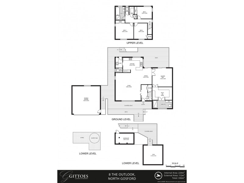 8 The Outlook, North Gosford NSW 2250 Floorplan