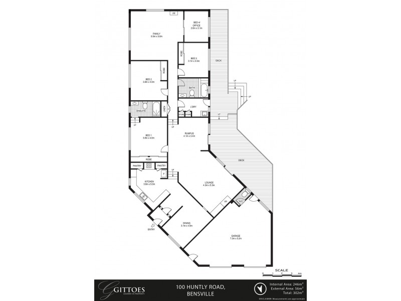 100 Huntly Road, Bensville NSW 2251 Floorplan