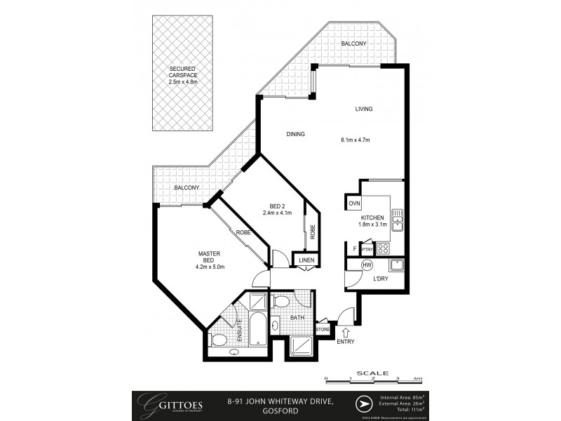 8/91 John Whiteway Drive, Gosford NSW 2250