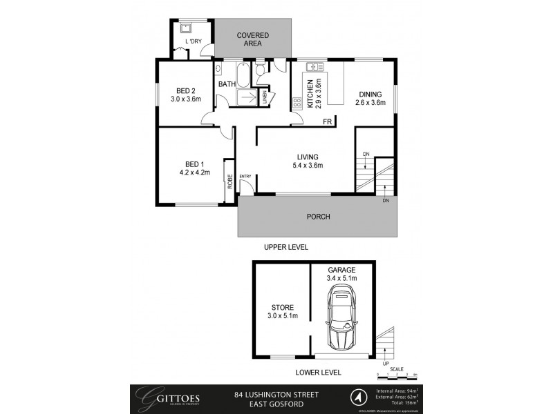 84 Lushington Street, East Gosford NSW 2250 Floorplan