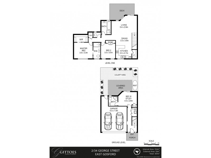 2/34 George Street, East Gosford NSW 2250