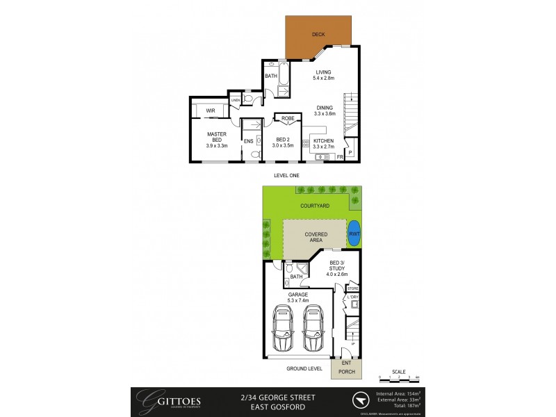 2/34 George Street, East Gosford NSW 2250