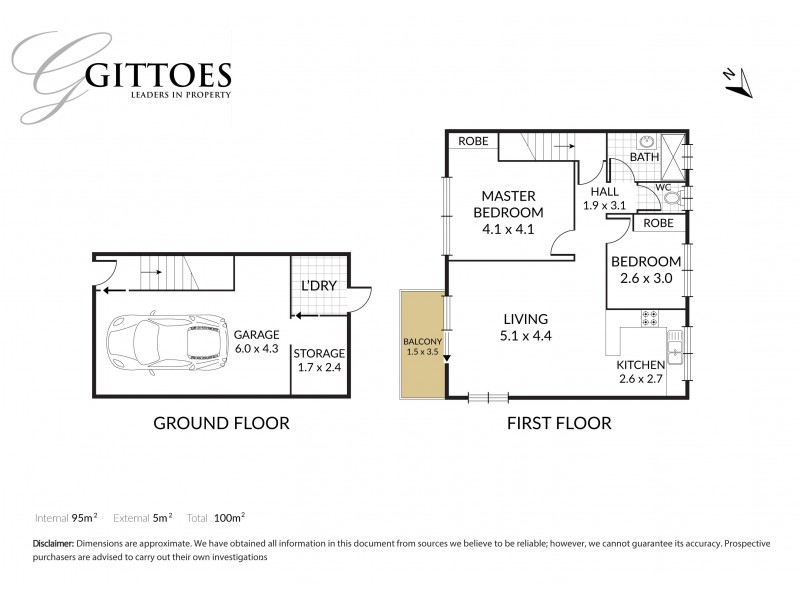 5/57 Brougham Street, East Gosford NSW 2250 Floorplan