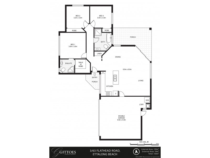 3/63 Flathead Road, Ettalong Beach NSW 2257 Floorplan