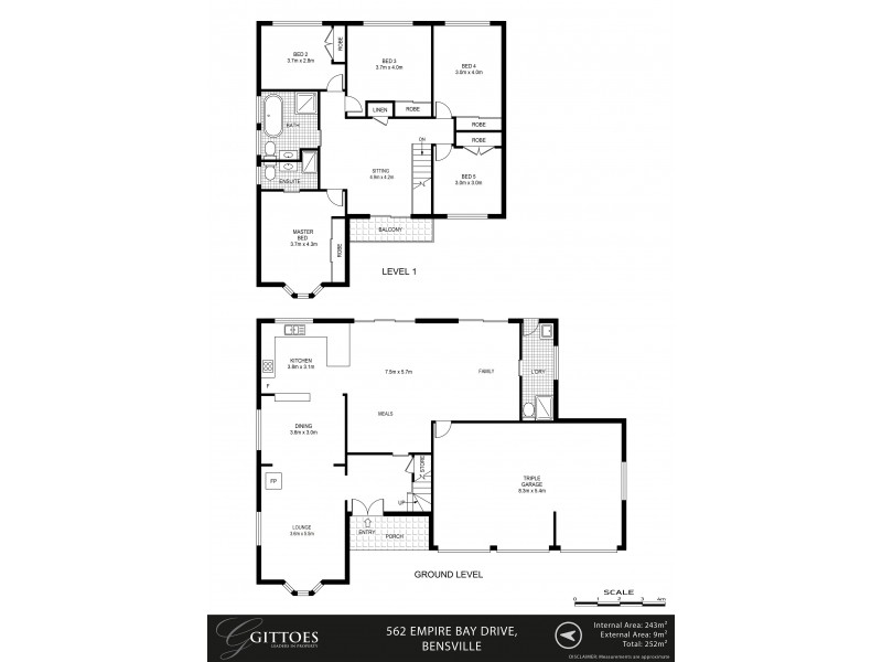 562 Empire Bay Drive, Bensville NSW 2251 Floorplan