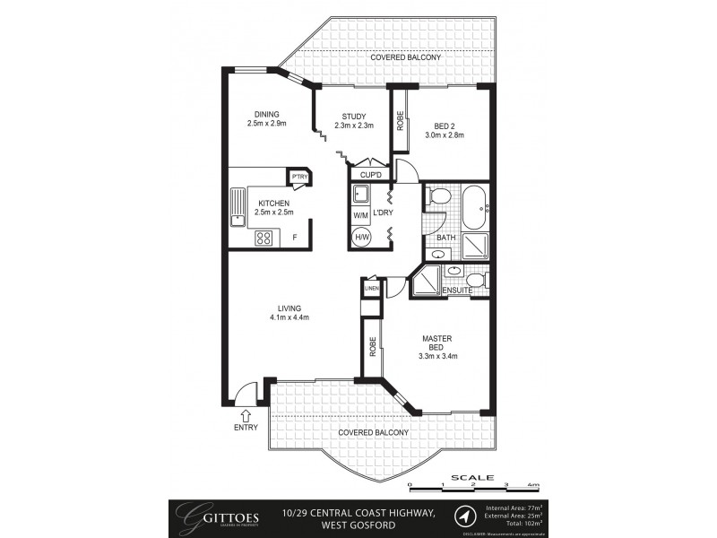 10/29 Central Coast Highway, West Gosford NSW 2250 Floorplan