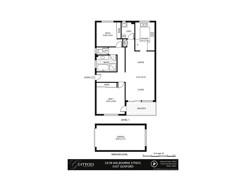 33/39 Melbourne Street, East Gosford NSW 2250