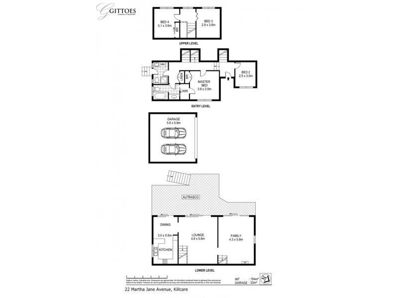 22 Martha Jane Avenue, Killcare NSW 2257 Floorplan