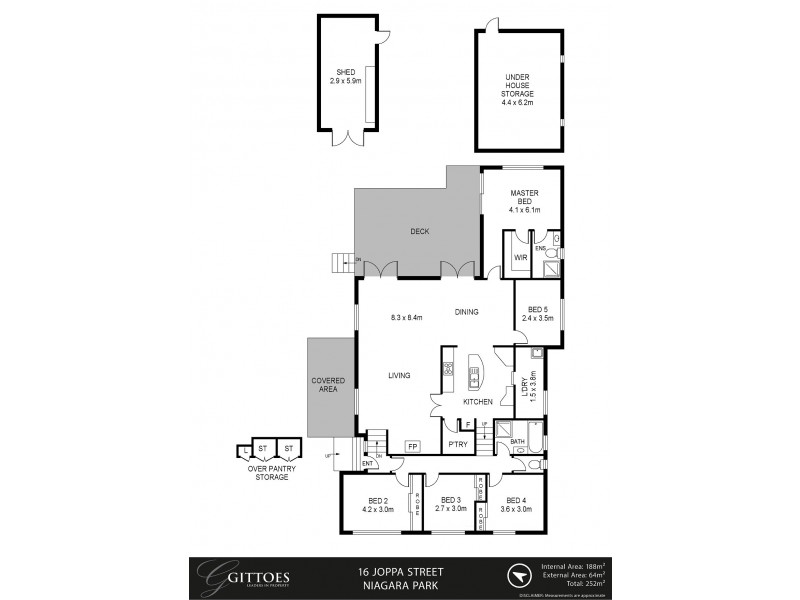 16 Joppa Street, Niagara Park NSW 2250 Floorplan