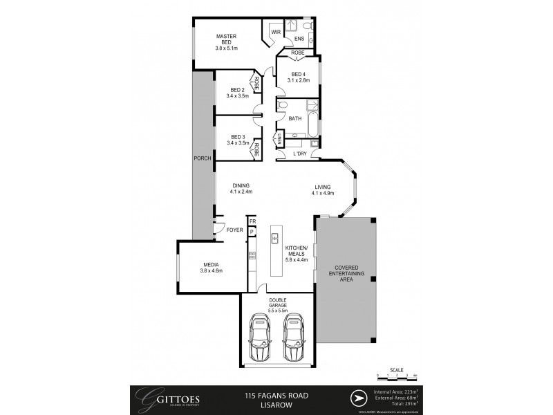 115 Fagans Rd, Lisarow NSW 2250 Floorplan