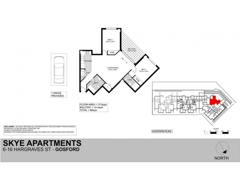80/6-16 Hargraves Street, Gosford NSW 2250