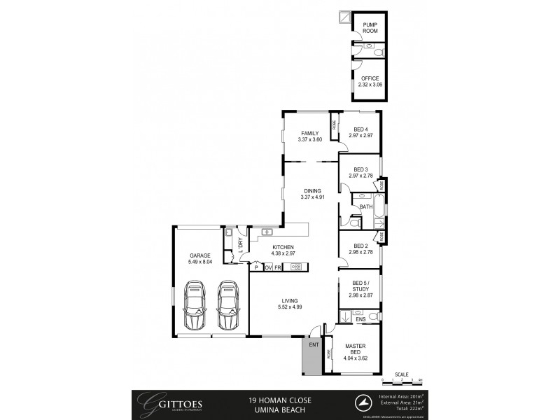19 Homan Close, Umina Beach NSW 2257 Floorplan
