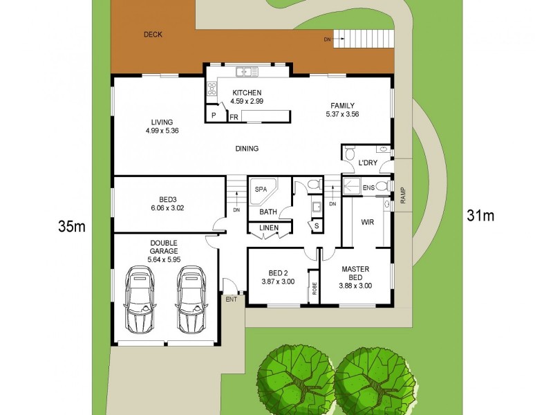 15 Howard Avenue, Green Point NSW 2251 Floorplan