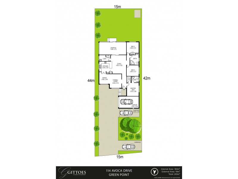 114 Avoca Drive, Green Point NSW 2251 Floorplan