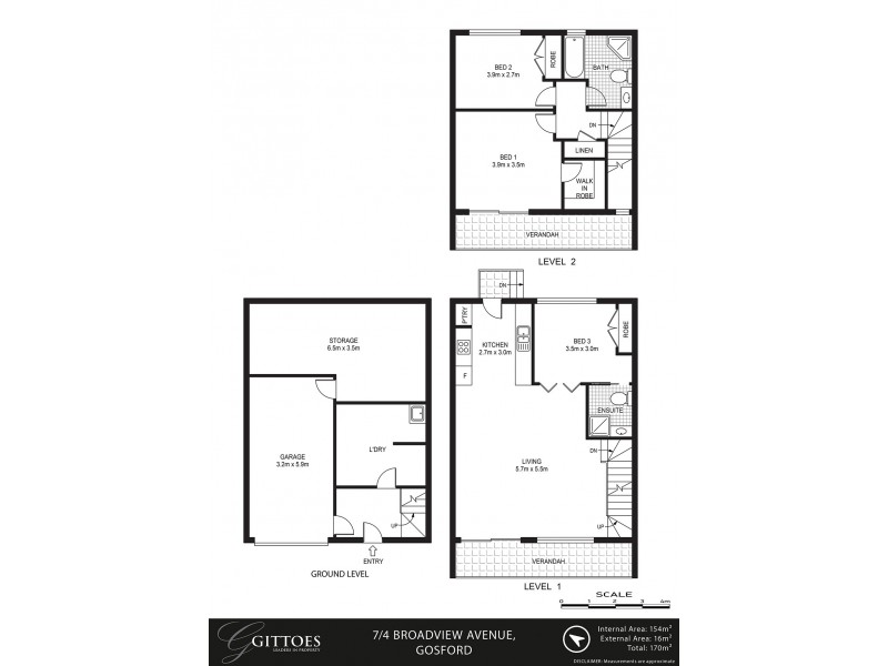 7/4 Broadview Avenue, Gosford NSW 2250 Floorplan