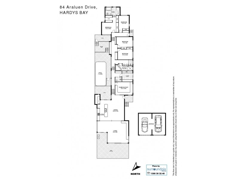84 Araluen Drive, Hardys Bay NSW 2257 Floorplan