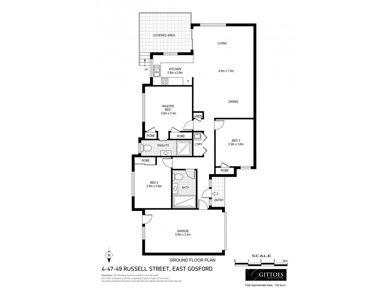 4/47-49 Russell Street, East Gosford NSW 2250 Floorplan