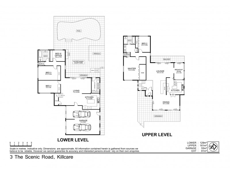3 The Scenic Road, Killcare Heights NSW 2257 Floorplan