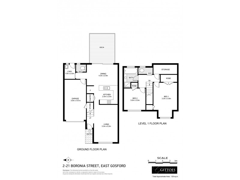 2/21 Boronia Street, East Gosford NSW 2250 Floorplan