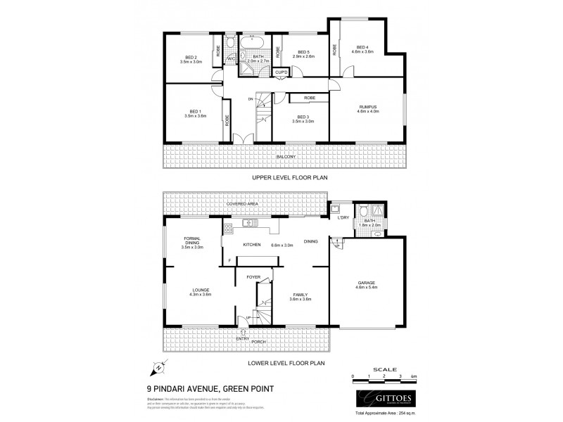 9 Pindari Terrace, Green Point NSW 2251 Floorplan