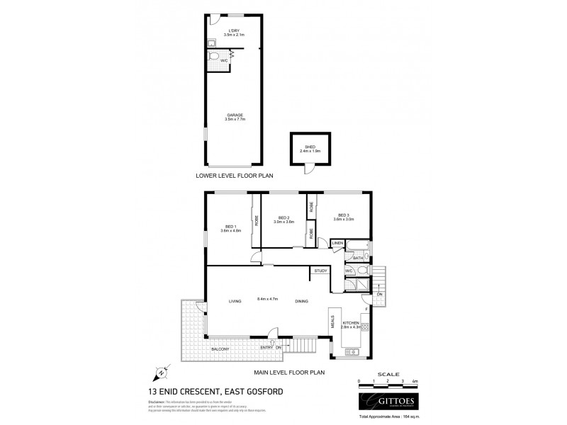 13 Enid Crescent, East Gosford NSW 2250 Floorplan