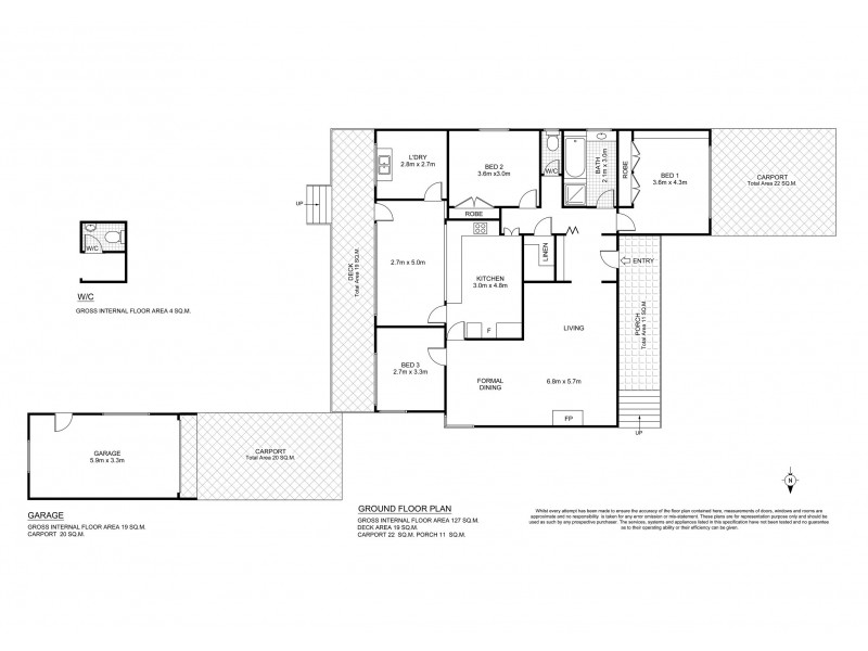 11 Brougham Street, East Gosford NSW 2250 Floorplan