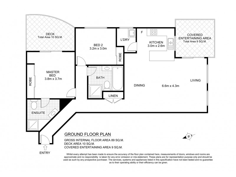 10/3-5 Shortland Street, Point Frederick NSW 2250 Floorplan