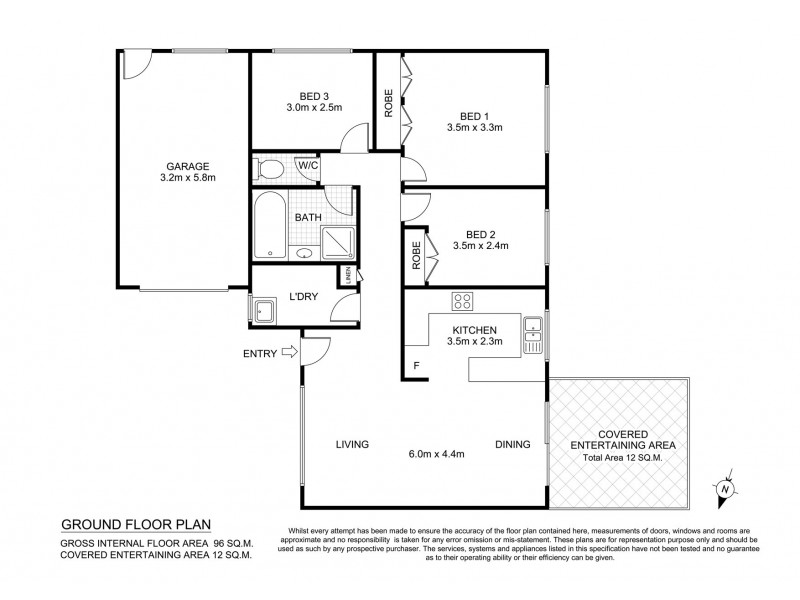 6/14 Coburg Street, East Gosford NSW 2250 Floorplan