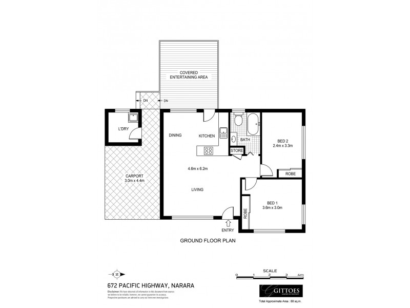 672 Pacific Highway, Narara NSW 2250 Floorplan