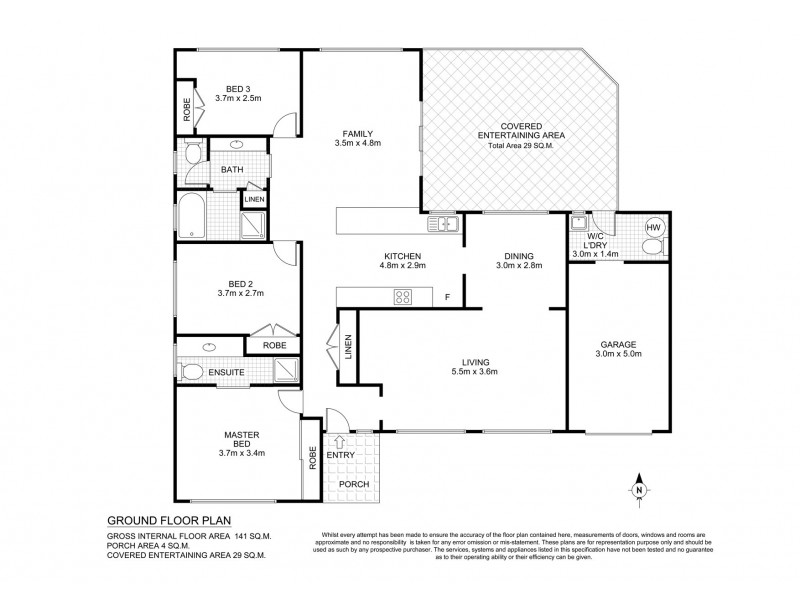 18 Newling Street, Niagara Park NSW 2250 Floorplan