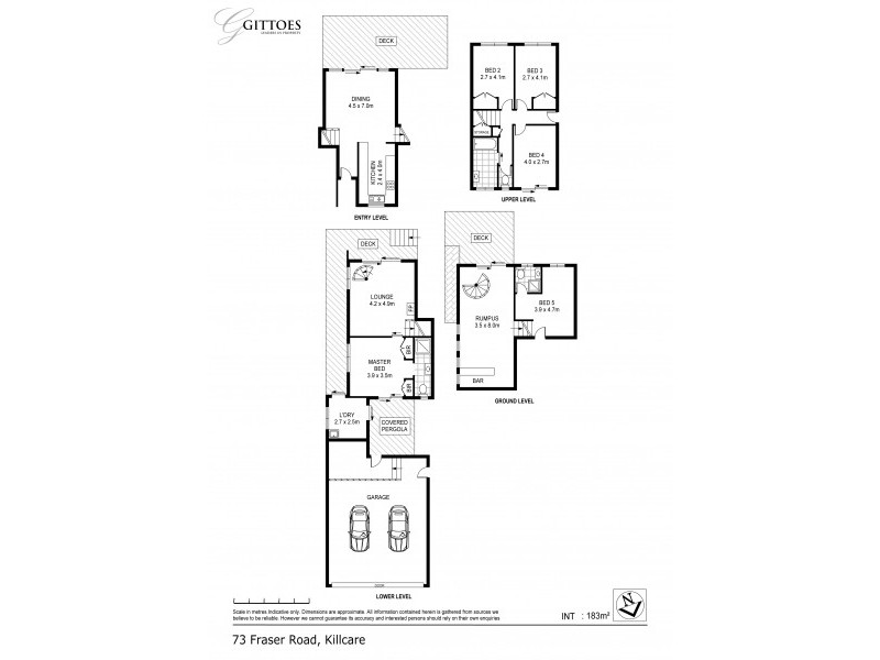 73 Fraser Road, Killcare NSW 2257 Floorplan