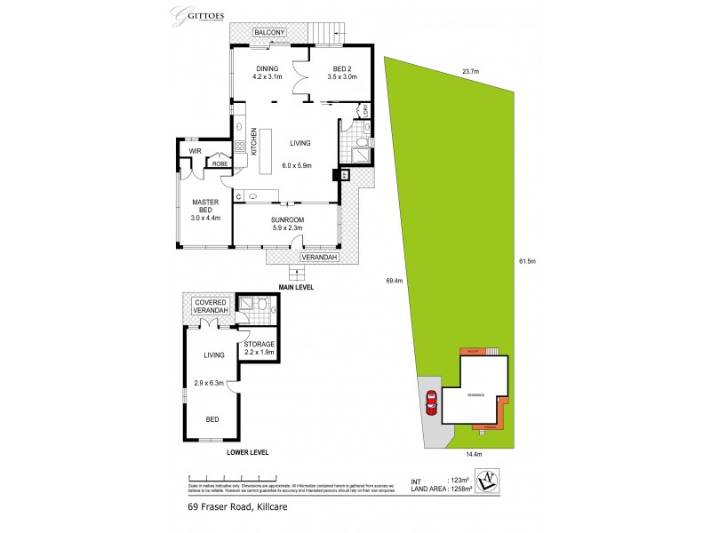 69 Fraser Road, Killcare NSW 2257 Floorplan