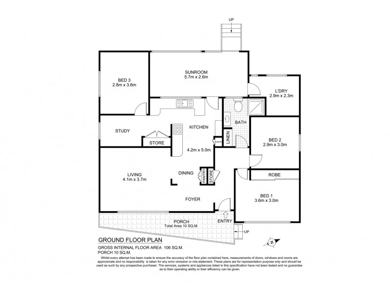 10 Headlam Parade, Springfield NSW 2250 Floorplan