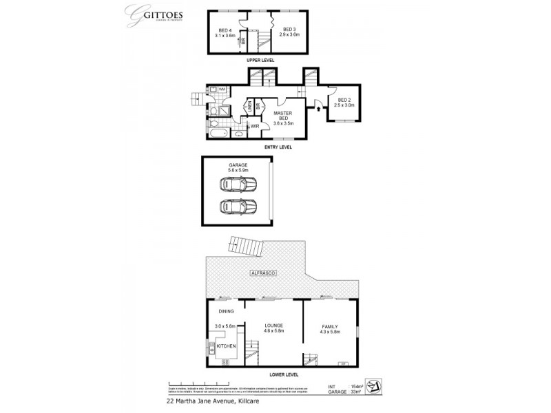 22 Martha Jane Avenue, Killcare NSW 2257 Floorplan