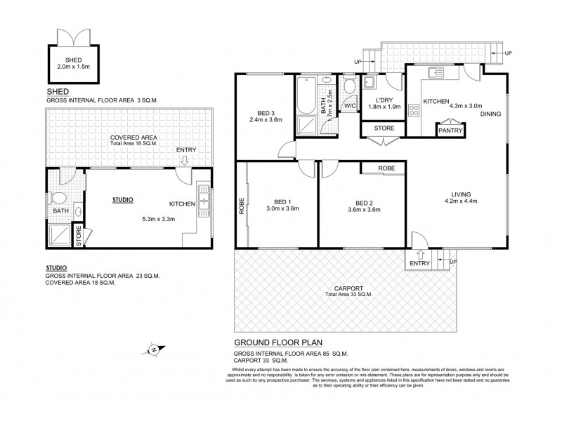 50 Mackenzie Avenue, Woy Woy NSW 2256 Floorplan