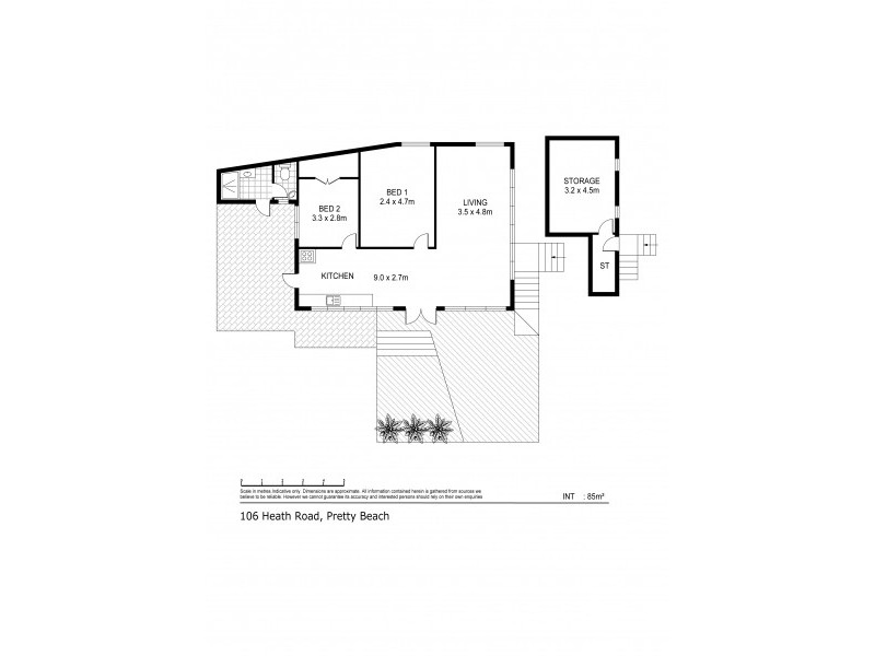 106 Heath Road, Pretty Beach NSW 2257 Floorplan