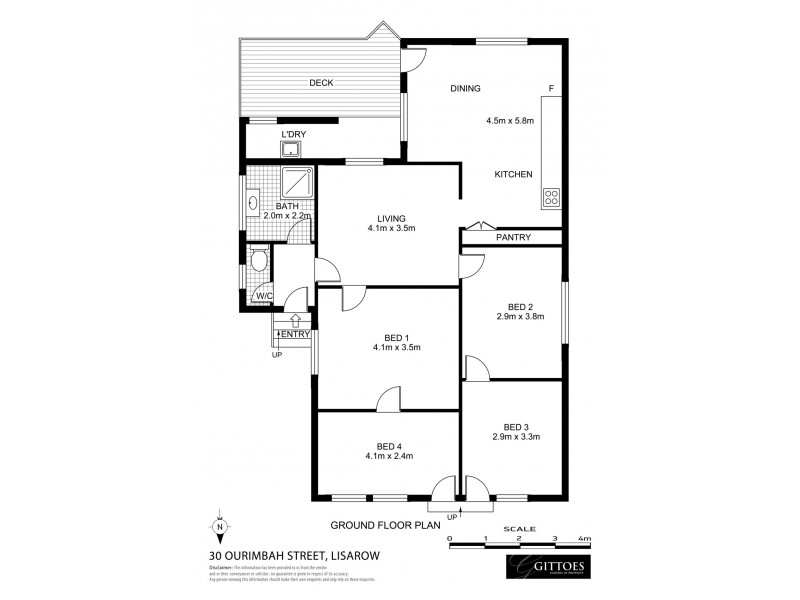 30 Ourimbah Street, Lisarow NSW 2250 Floorplan