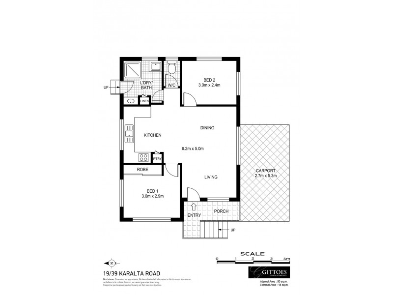 19/39 Karalta Road, Erina NSW 2250 Floorplan