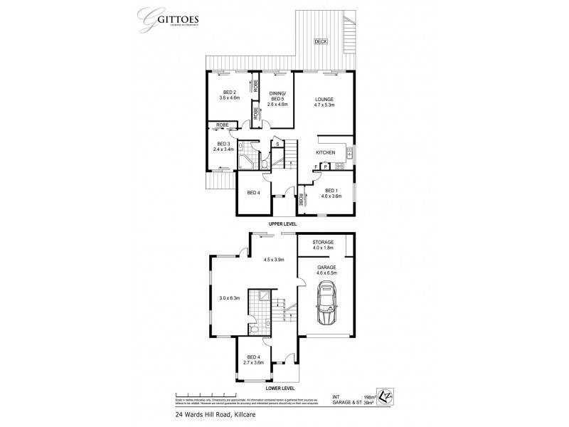 24 Wards Hill Road, Killcare Heights NSW 2257 Floorplan