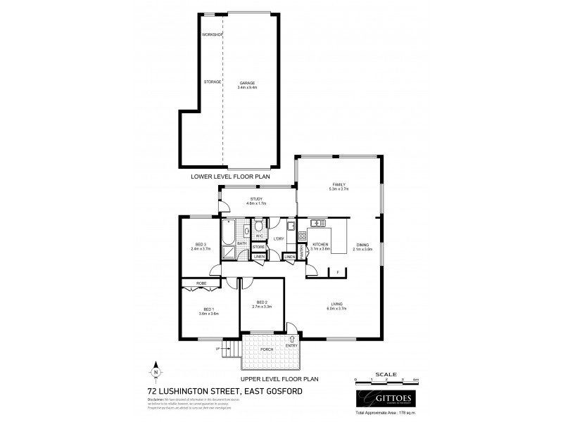 72 Lushington Street, East Gosford NSW 2250 Floorplan