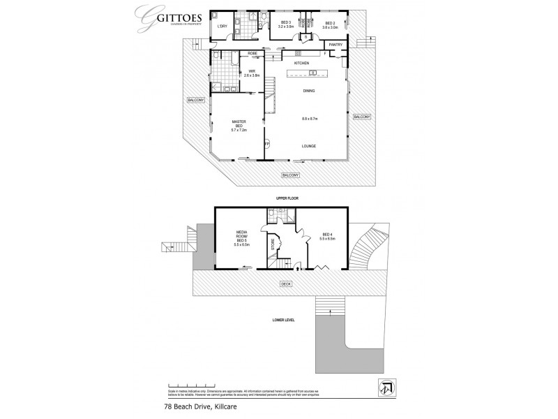 78 Beach Drive, Killcare NSW 2257 Floorplan
