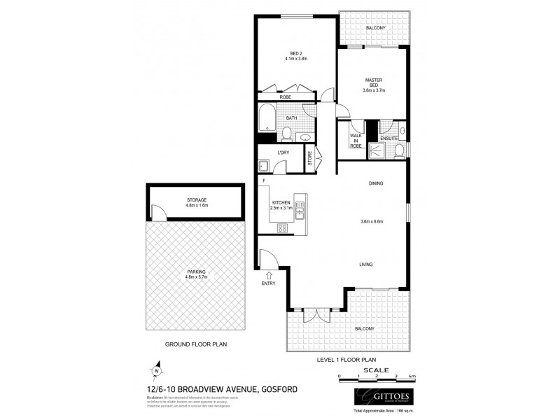 12/6-10 Broadview Avenue, Gosford NSW 2250 Floorplan