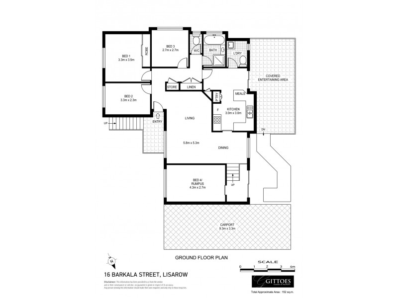 16 Barkala Street, Lisarow NSW 2250 Floorplan